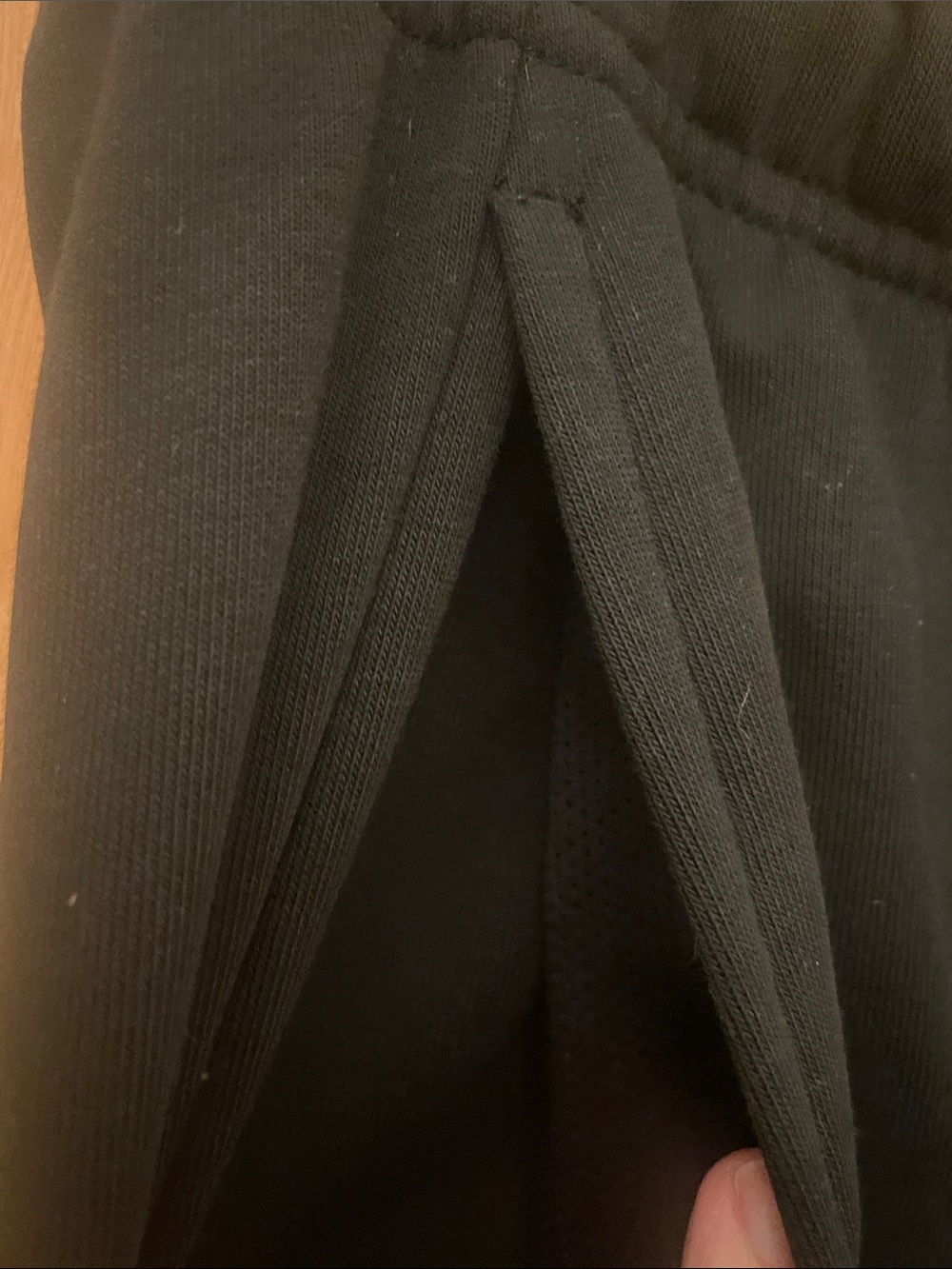 Nike Black Joggers with White Swoosh - Picture 6 of 8